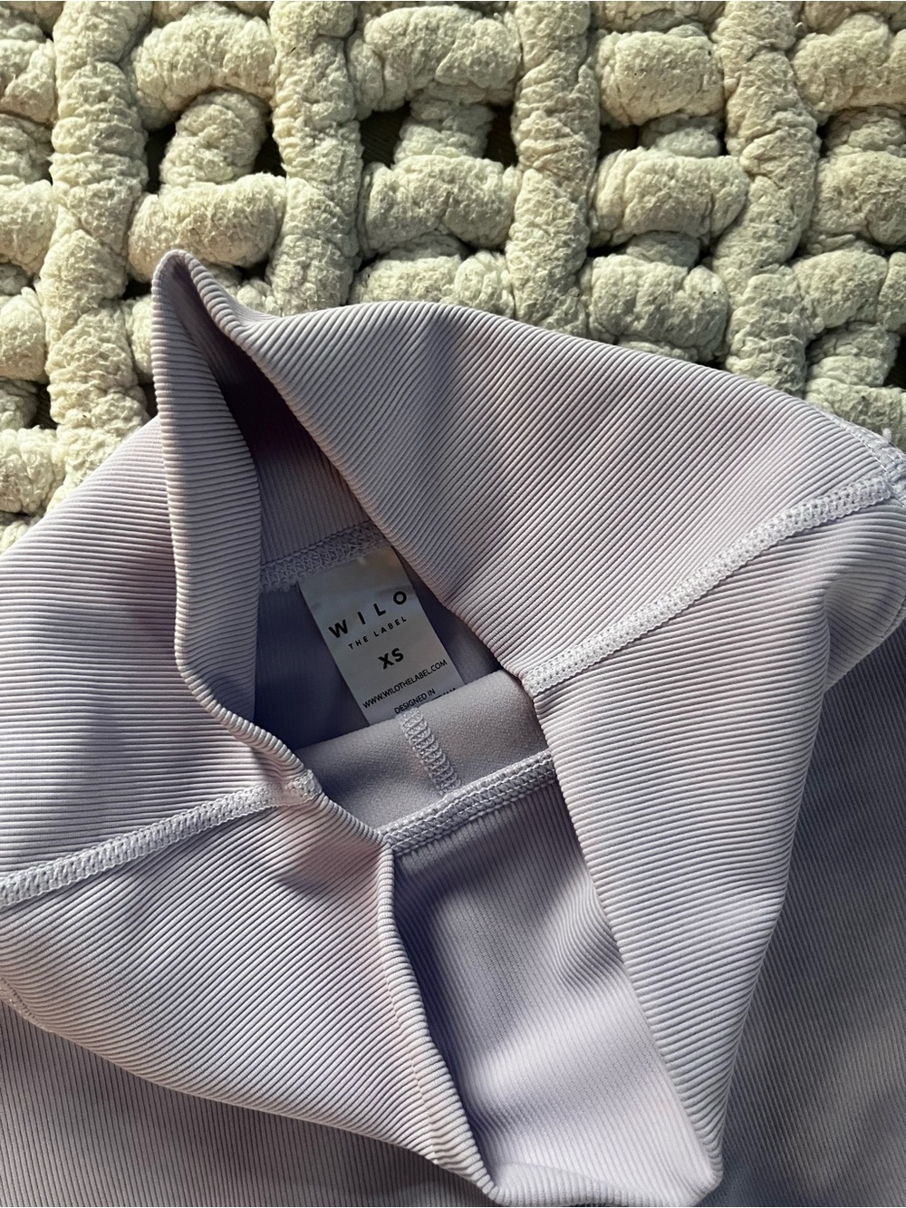 WILO Lavender and Gray Activewear Set - Picture 7 of 9